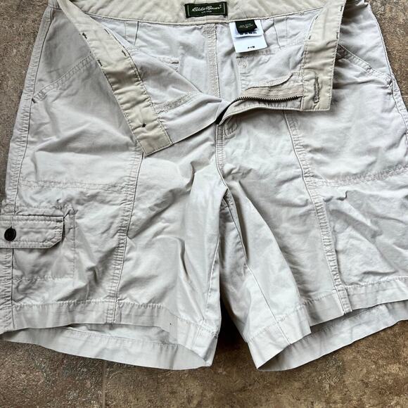 Eddie Bauer tan cotton shorts women's size 10 - Picture 1 of 7